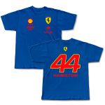 Camiseta Lewis Hamilton 44 Nova Scuderia Sponsorships 