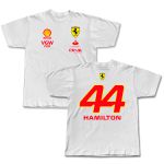 Camiseta Lewis Hamilton 44 Nova Scuderia Sponsorships 