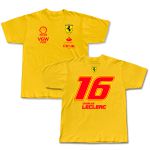 Camiseta Leclerc 16 Sponsorships 