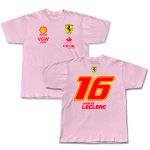 Camiseta Leclerc 16 Sponsorships 