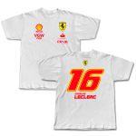 Camiseta Leclerc 16 Sponsorships 