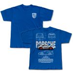 Camiseta Porsche 911 GT3 Blueprint