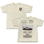 Camiseta Porsche 911 GT3 Blueprint
