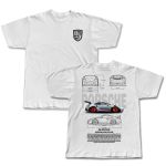 Camiseta Porsche 911 GT3 Blueprint