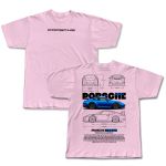 Camiseta Básica Porsche 911 GT3 RS (Ref Car blue)