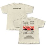 Camiseta Porsche GT3 RS 100% algodão (REF SALMÃO)