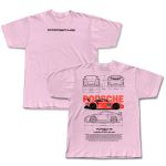 Camiseta Porsche GT3 RS 100% algodão (REF SALMÃO)