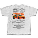 Camiseta Supra clássico Paul Walker Velozes e Furiosos