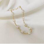 pulseira infantil com pérolas 