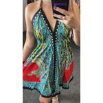 Vestido Shakti Curto Bordado