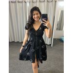 Vestido Curto Bordado