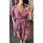 Vestido Curto Botões 