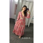 Vestido manga longa 