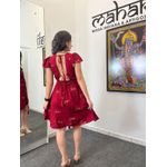 Vestido Curto Bordado