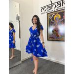 Vestido Curto Bordado