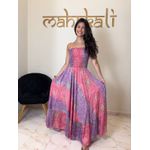 Vestido Longo de Tiras Esotérico