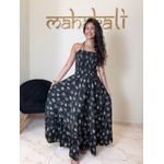 Vestido Longo de Tiras Esotérico