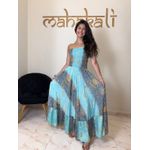 Vestido Longo de Tiras Esotérico