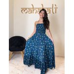 Vestido Longo de Tiras Esotérico