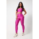 Calça Legging Fruit Framboesa Feel Rib