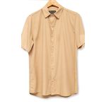 Camisa Visco Confort Amêndoa