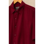 Camisa Visco Confort Vinho