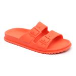 Kit 2 Pares Chinelo Birken Feminino Laranja + Azul