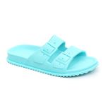Kit 2 Pares Chinelo Birken Feminino Azul + Verde