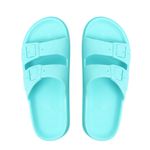 Kit 2 Pares Chinelo Birken Feminino Azul + Verde