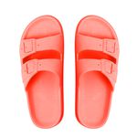 Kit 2 Pares Chinelo Birken Feminino Laranja + Pink