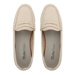 Mocassim Feminino Tratorado Creme Malta 