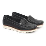 Mocassim Feminino Tratorado Preto Malta
