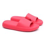 Kit 2 Pares Chinelo Feminino Nuvem Premium Laranja e Pink