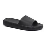 Kit 2 Pares Chinelo Feminino Nuvem Premium Pêssego e Preto