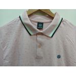 camiseta Polo Hezag Rosa Clássico