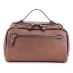 Necessaire Couro Legítimo Floater Conhaque NC121