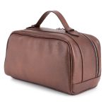 Necessaire Couro Legítimo Floater Conhaque NC121