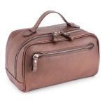 Necessaire Couro Legítimo Floater Conhaque NC121