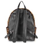 Mochila Couro Legítimo Pêlo Onça 663 Ethel