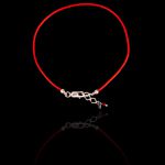 Pulseira Fio de Seda extensor Prata 925