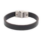 Pulseira Mp130 Couro Preto