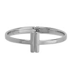 Bracelete T Mola Zamac Níquel
