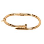 Pulseira Prego Zamak Dourado