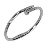 Pulseira Prego Zamak Níquel 