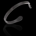 Pulseira Fio 6mm Aço Inox Preto