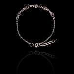 Pulseira Olhos Prata 925 Envelhecida