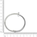 Pulseira Prego Zamac Prateado