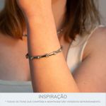 Bracelete Pontos de Luz Zamac Prateado