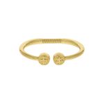 Bracelete São Bento Zamac Dourado