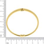 Bracelete T Mola Zamac Dourado 